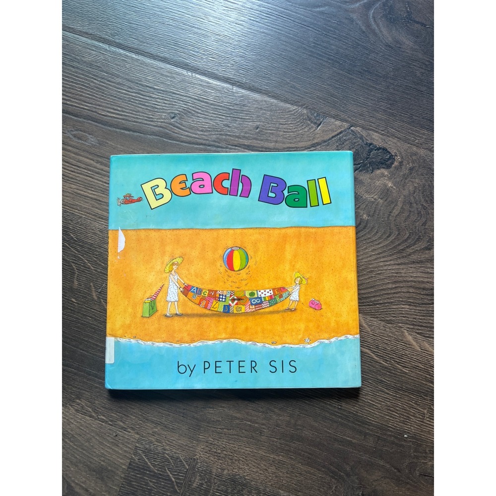 Beach Ball by Peter Sis Childrens Picture Book Hardcover 1990 Greenwillow Books